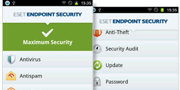 Captura de pantalla de ESET Endpoint Security para Android