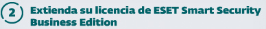 Extienda su licencia de ESET Smart Security Business Edition