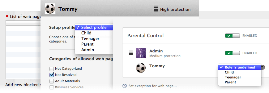 image: Control parental