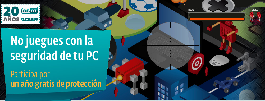 ESET Latinoamérica - No juegues con la seguridad de tu PC