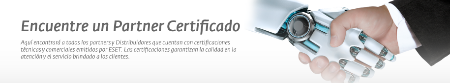 Ecuentre un partner certificado