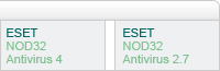 NOD32 and Smart Security checklist